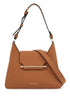 medium tan calfskin hobo bag multrees