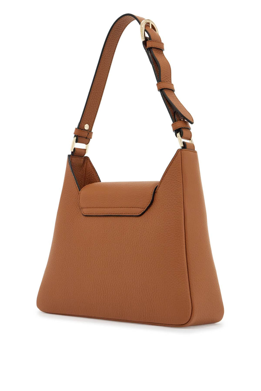 medium tan calfskin hobo bag multrees