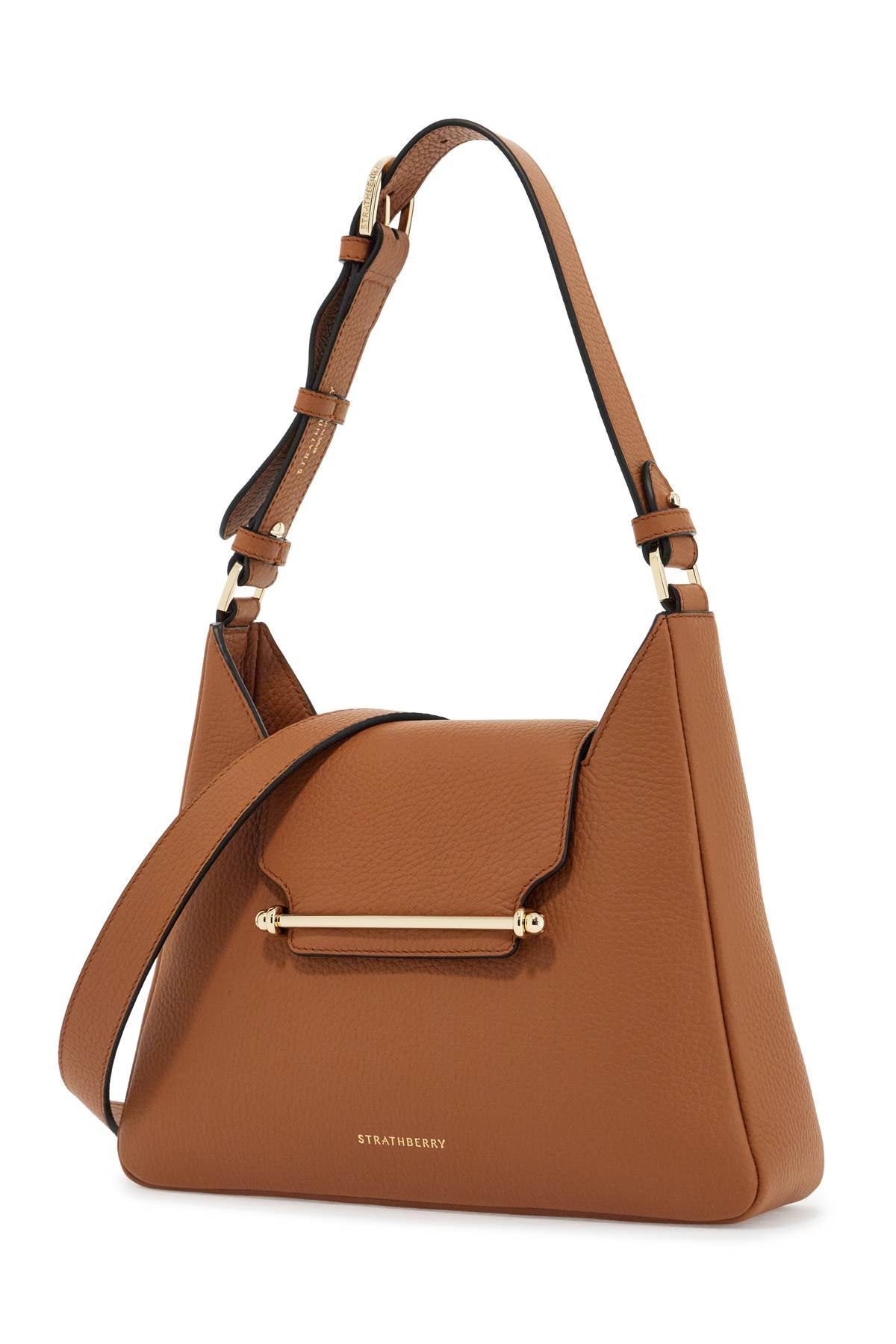 medium tan calfskin hobo bag multrees