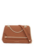 brown calfskin mini shoulder and crossbody bag