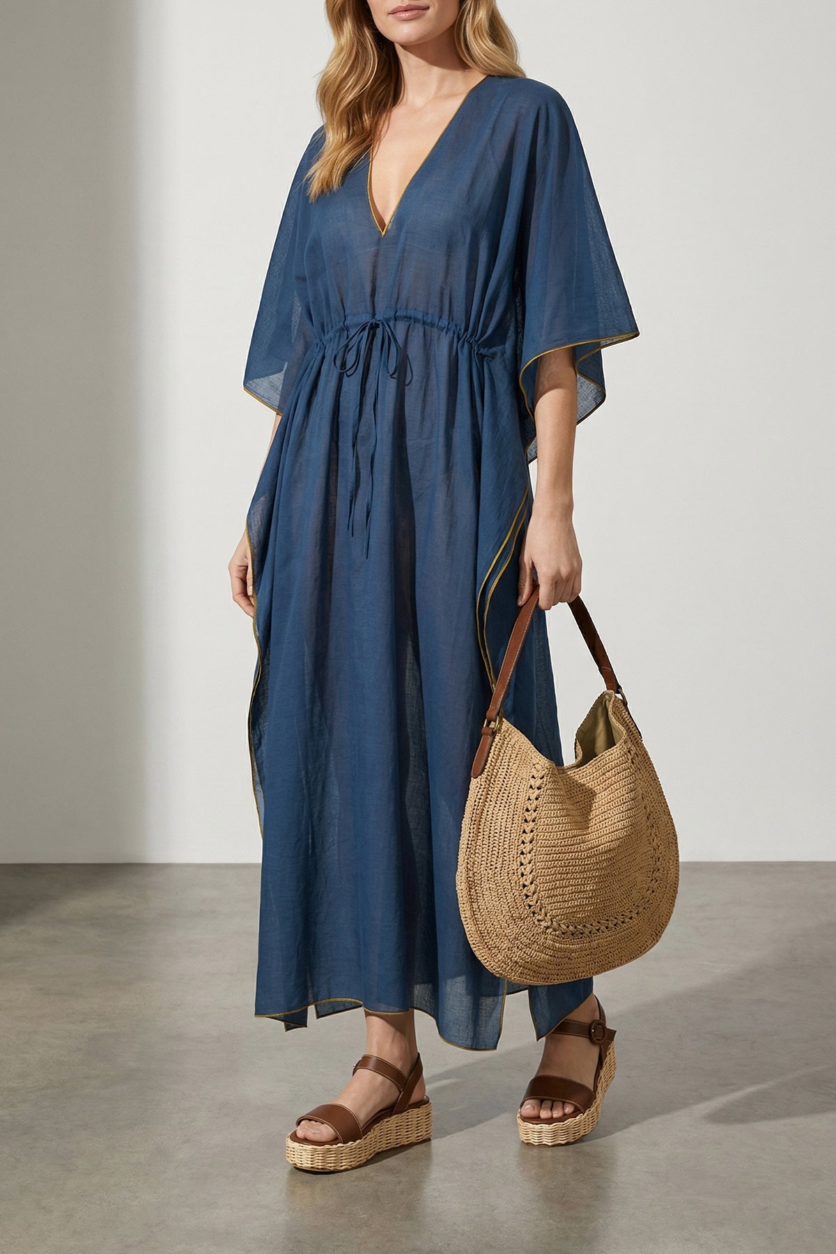 long voilier cotton voile dress