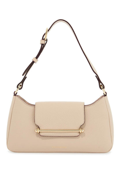 light beige calfskin crossbody bag multrees omni with adjustable strap