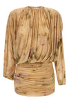 the magda butrym 07 short dress redefines the female silhouette through a master