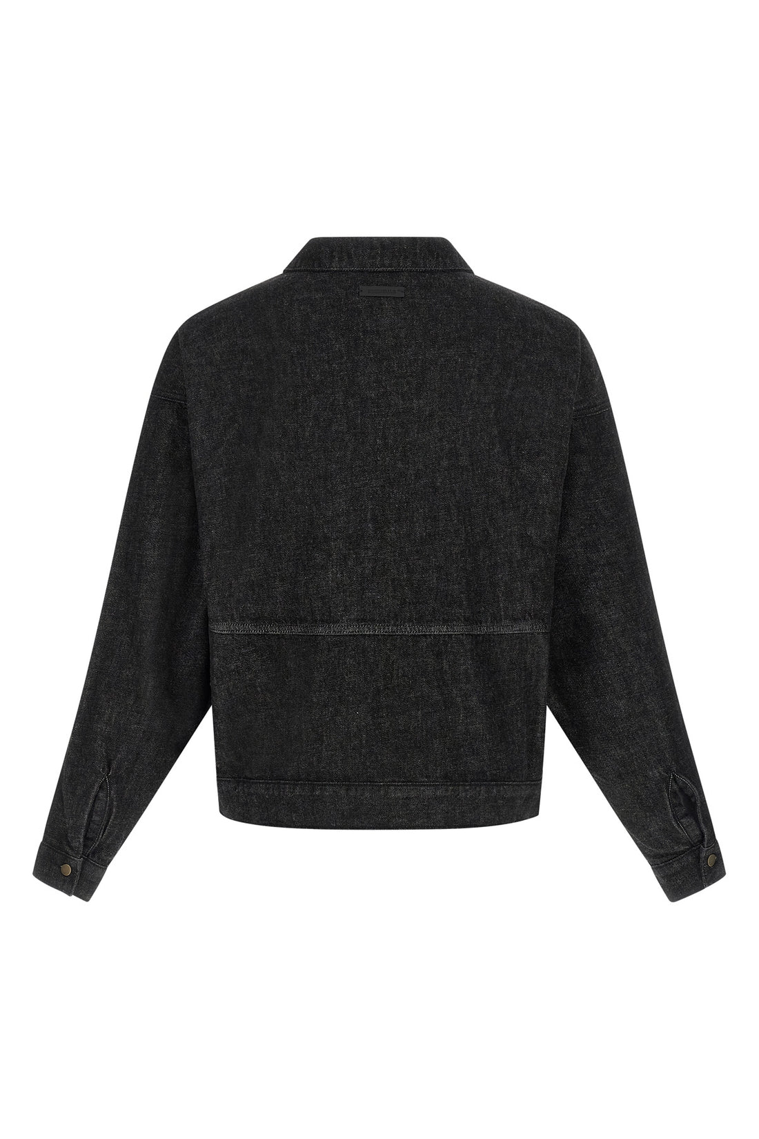 FEAR OF GOD ESSENTIAL XL denim work jacket in cotton denim treated
