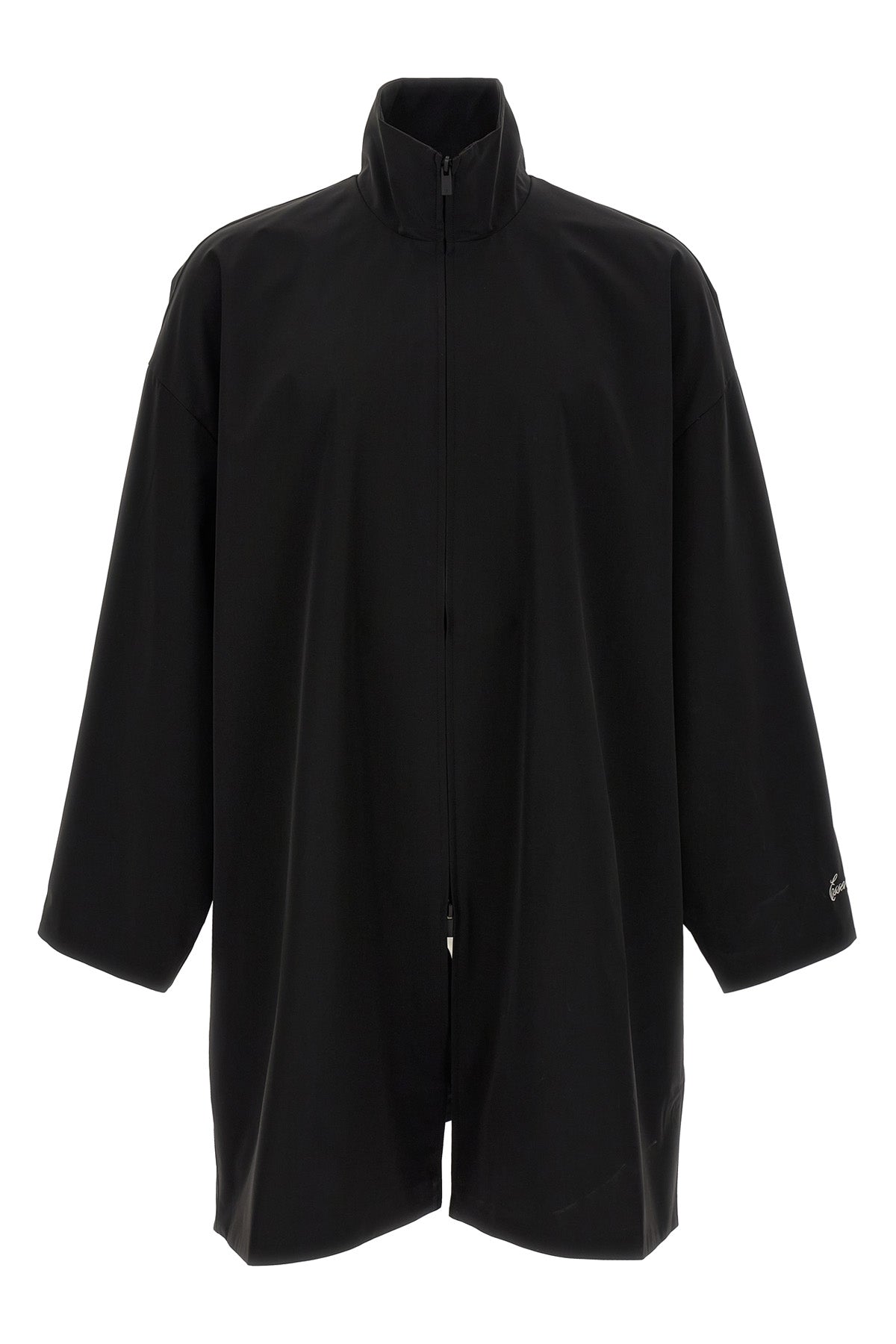 sporty waterproof nylon jacket