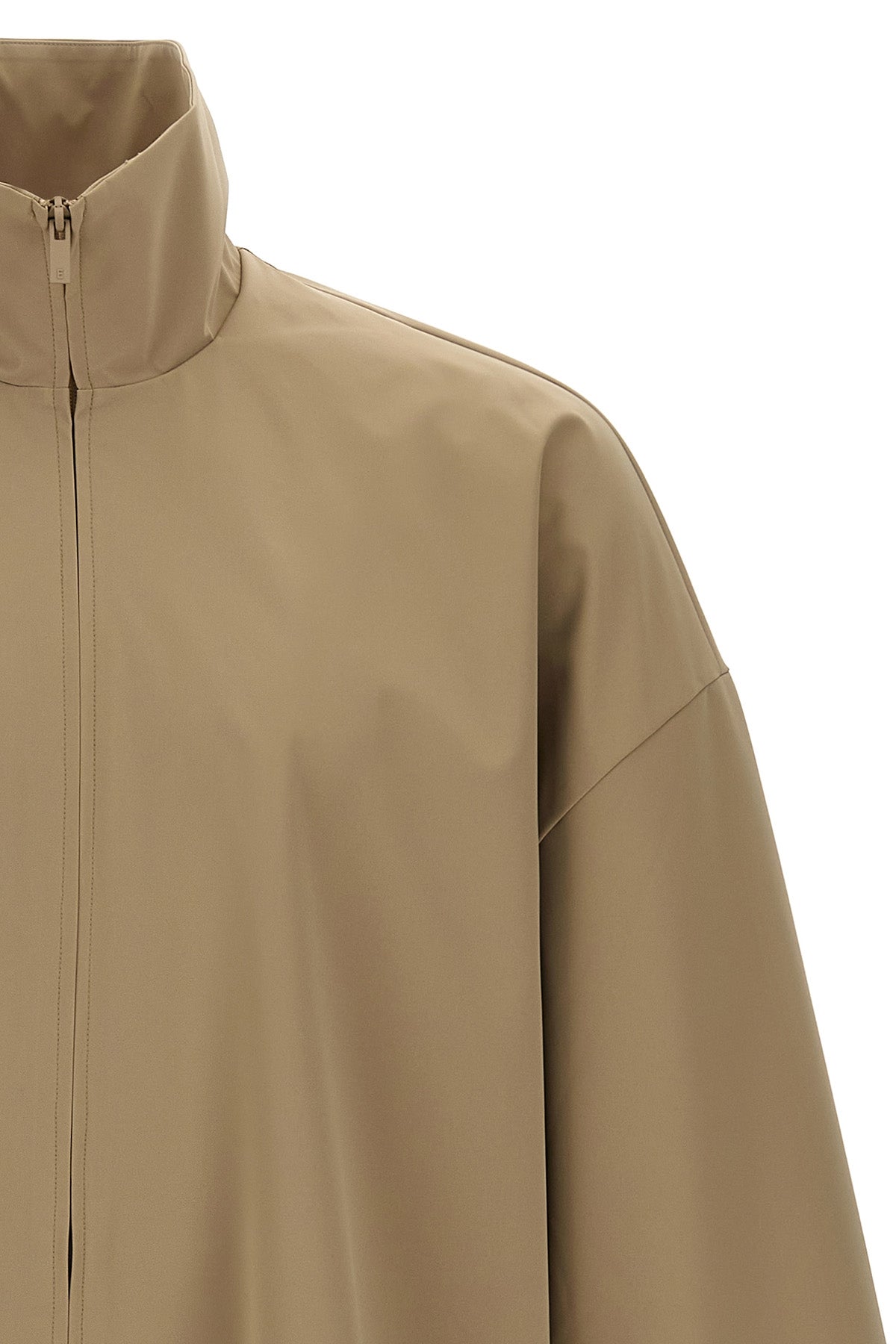 sporty waterproof nylon jacket