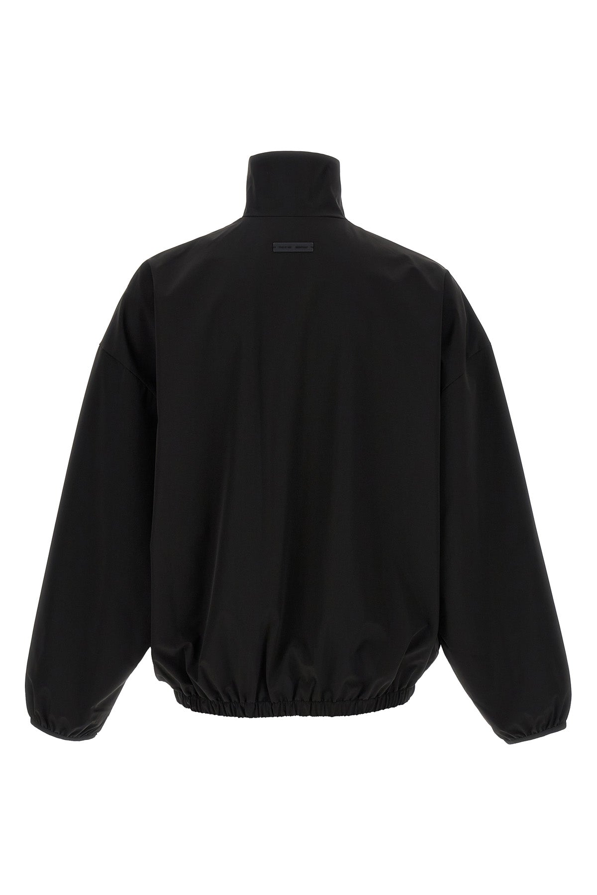 sporty nylon sweatshirt