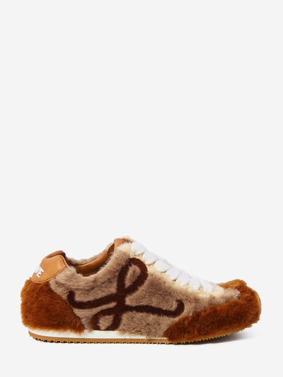 ballet runner 2.0 sneakers in shearling