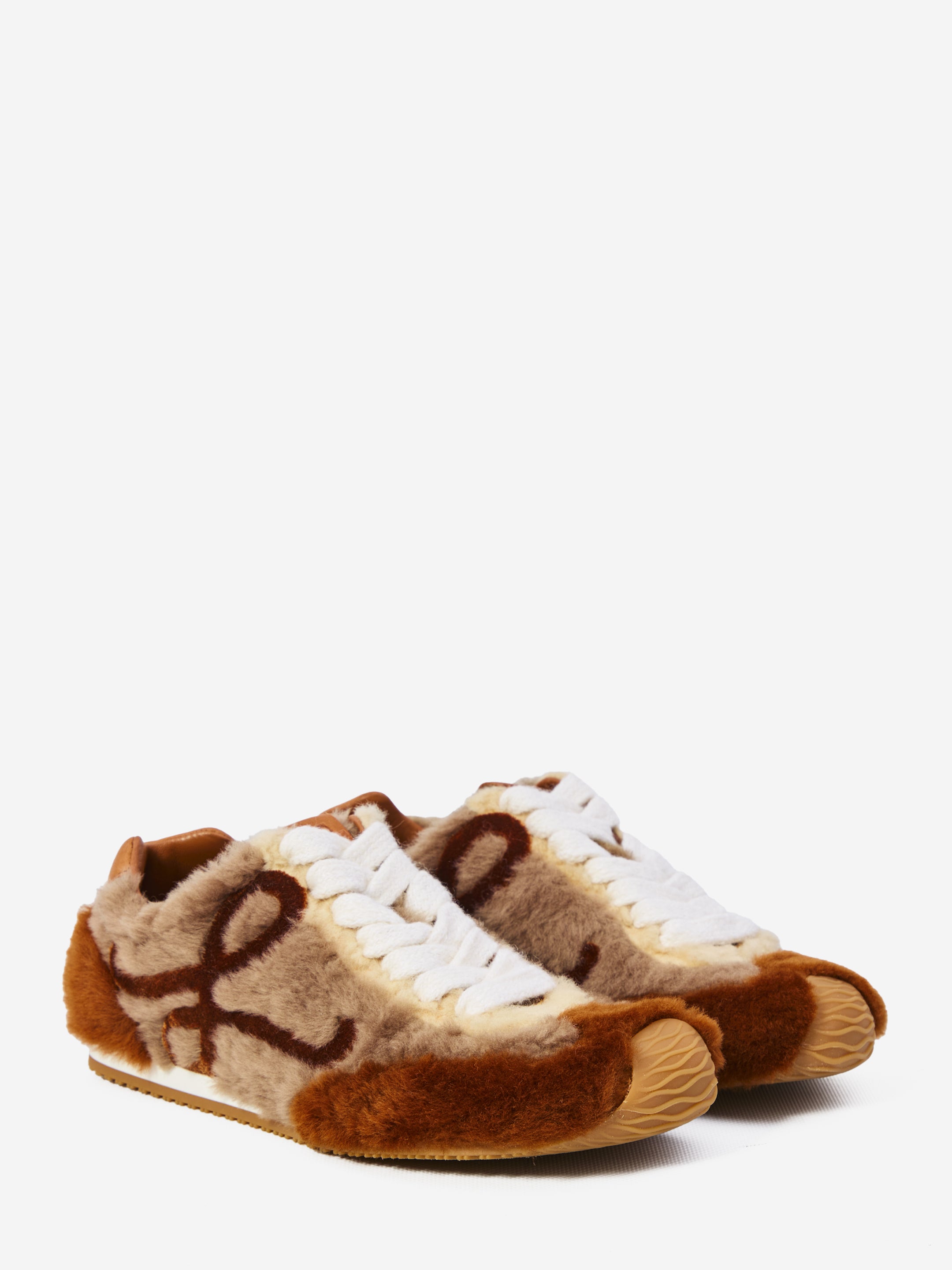 LOEWE 40 ballet runner 2.0 sneakers in shearling