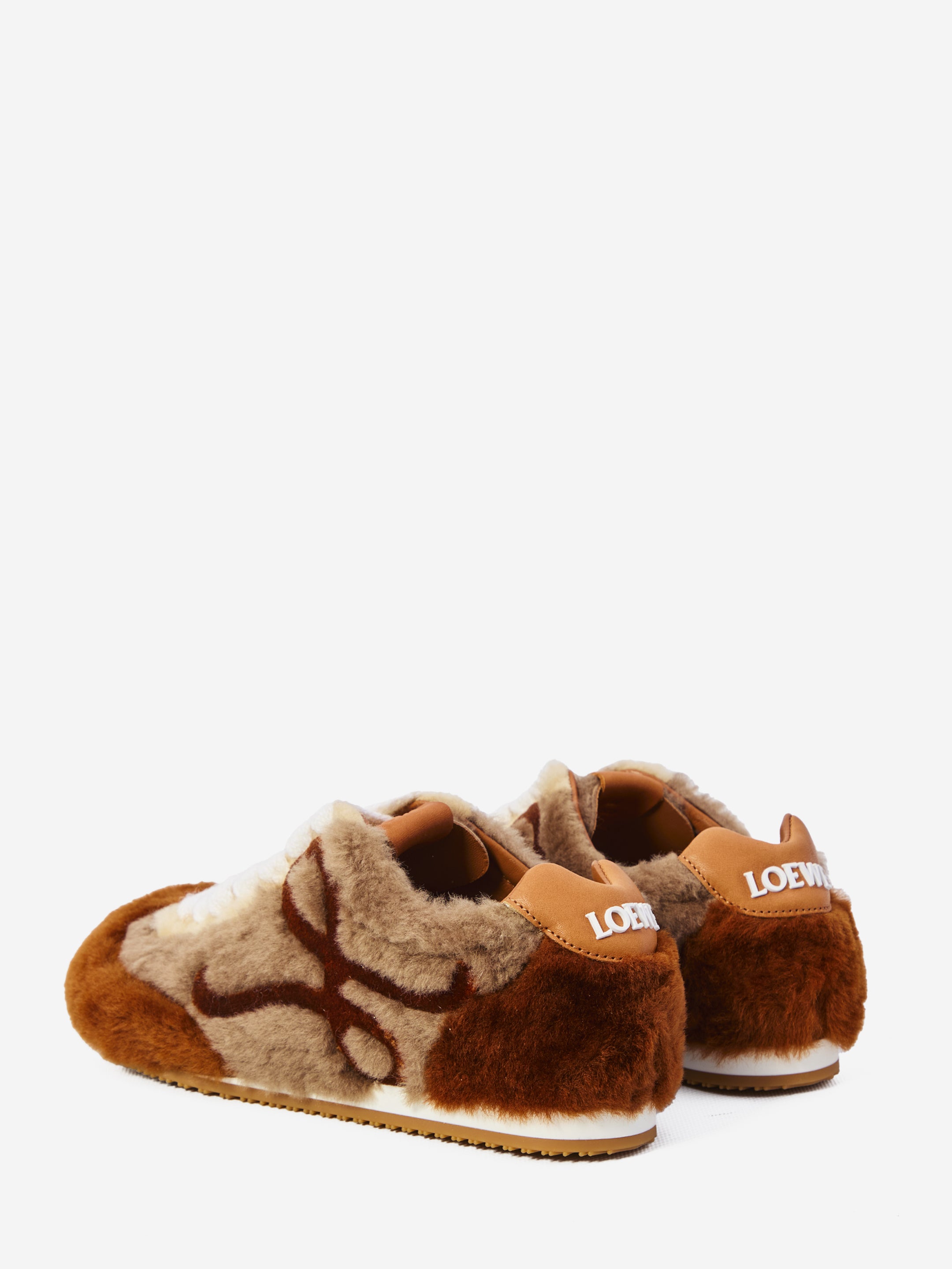 LOEWE 40 ballet runner 2.0 sneakers in shearling