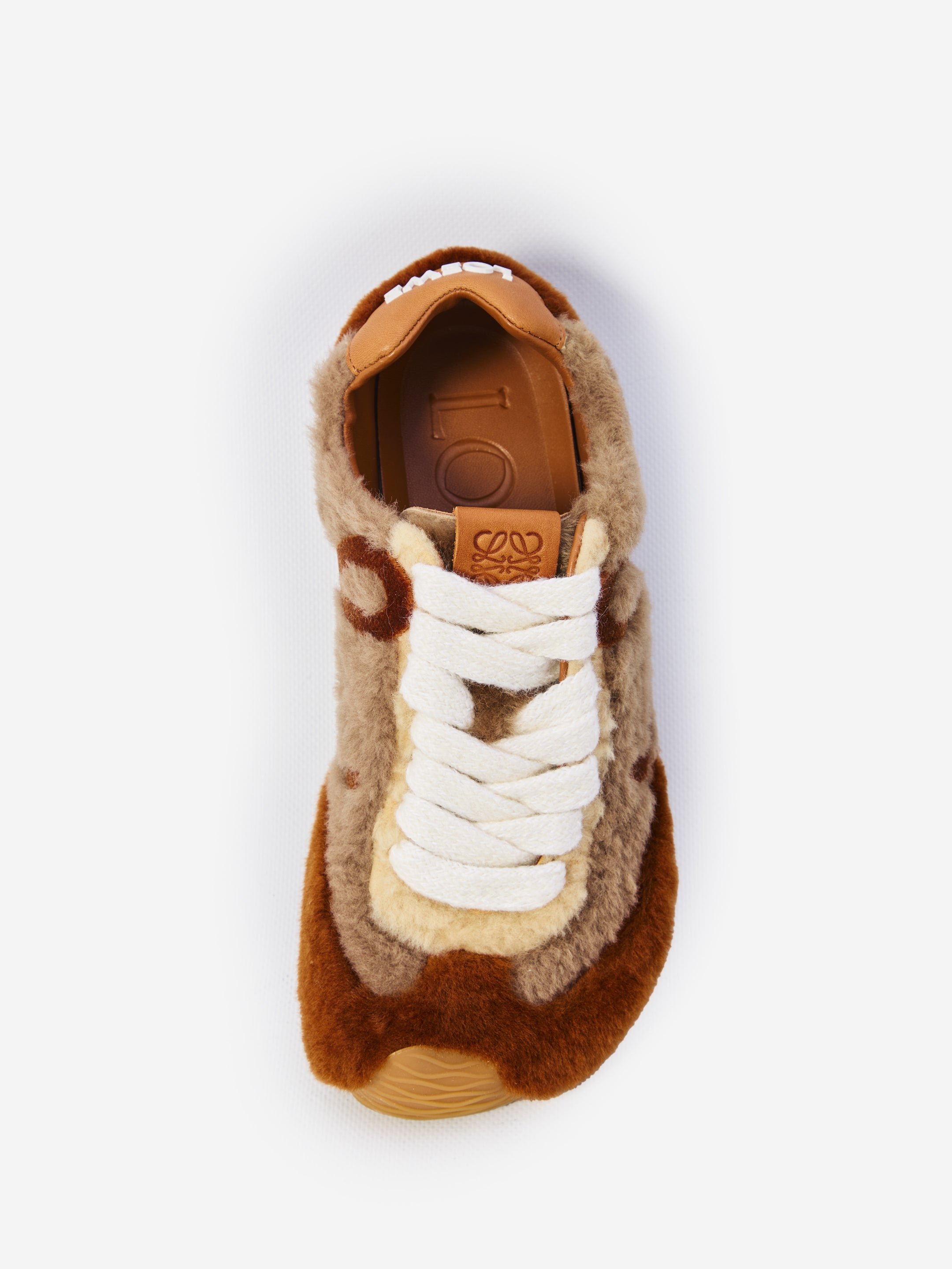 LOEWE 40 ballet runner 2.0 sneakers in shearling
