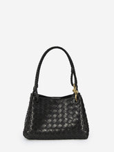 BOTTEGA VENETA OS parachute black medium bag