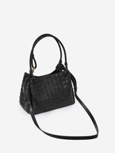 BOTTEGA VENETA OS parachute black medium bag