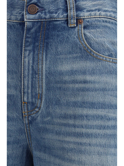 CHLOÉ 26 high-rise wide-leg jeans