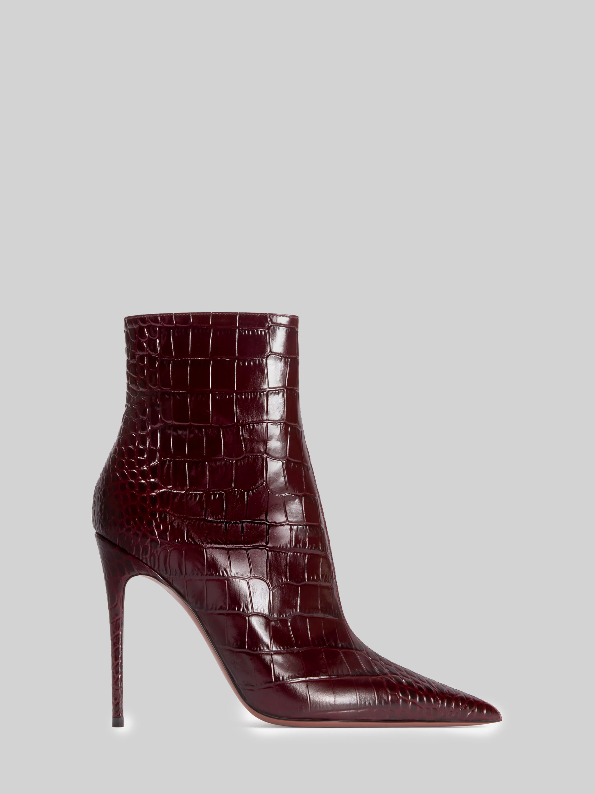 vera 105 rouge noir ankle boots