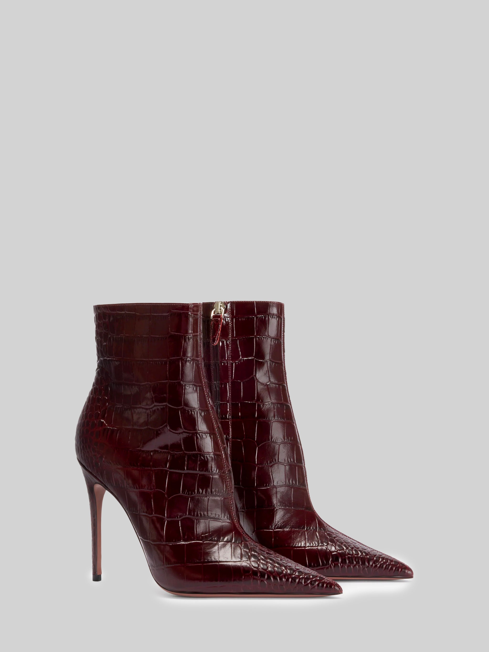 vera 105 rouge noir ankle boots