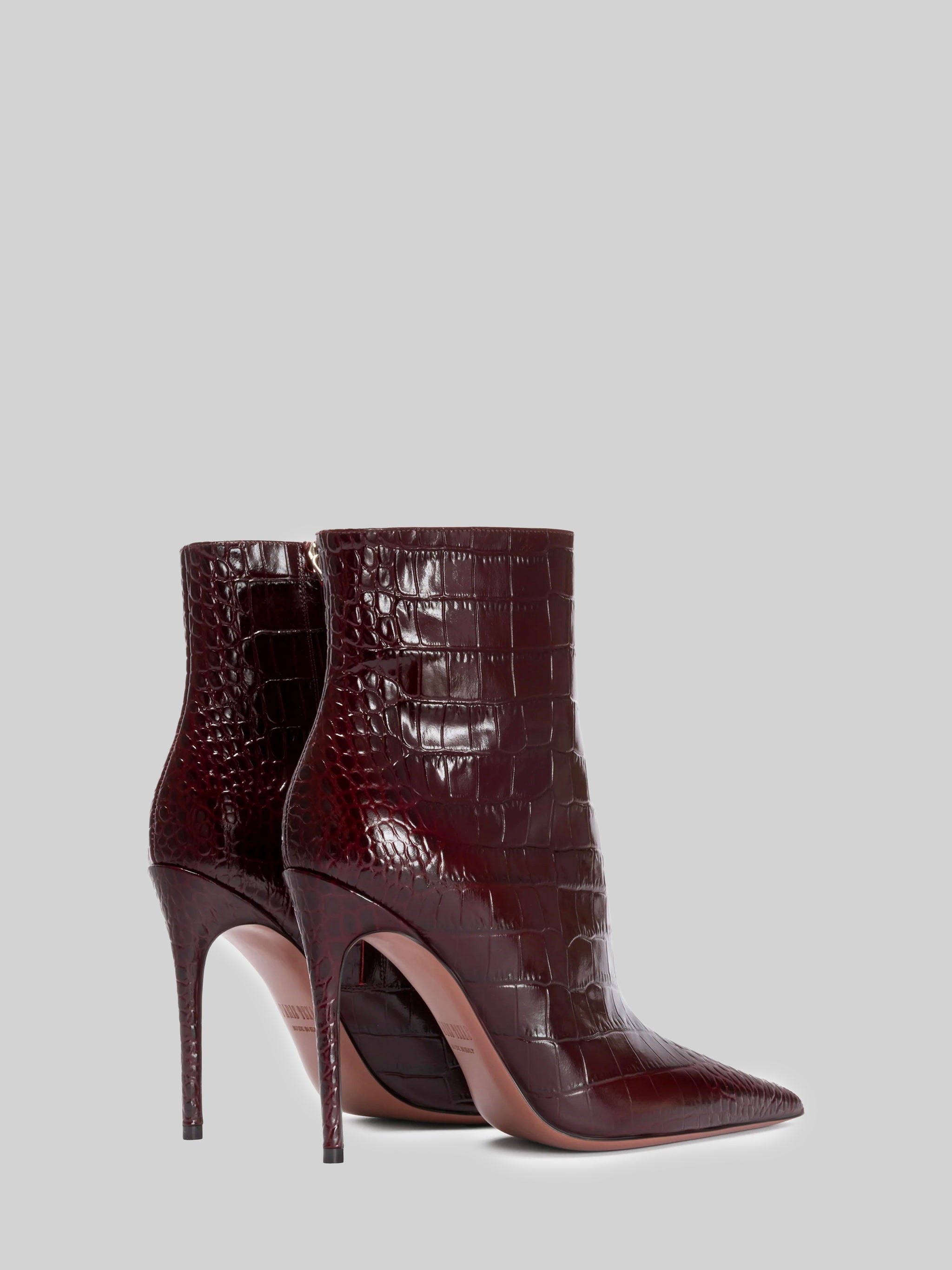 vera 105 rouge noir ankle boots