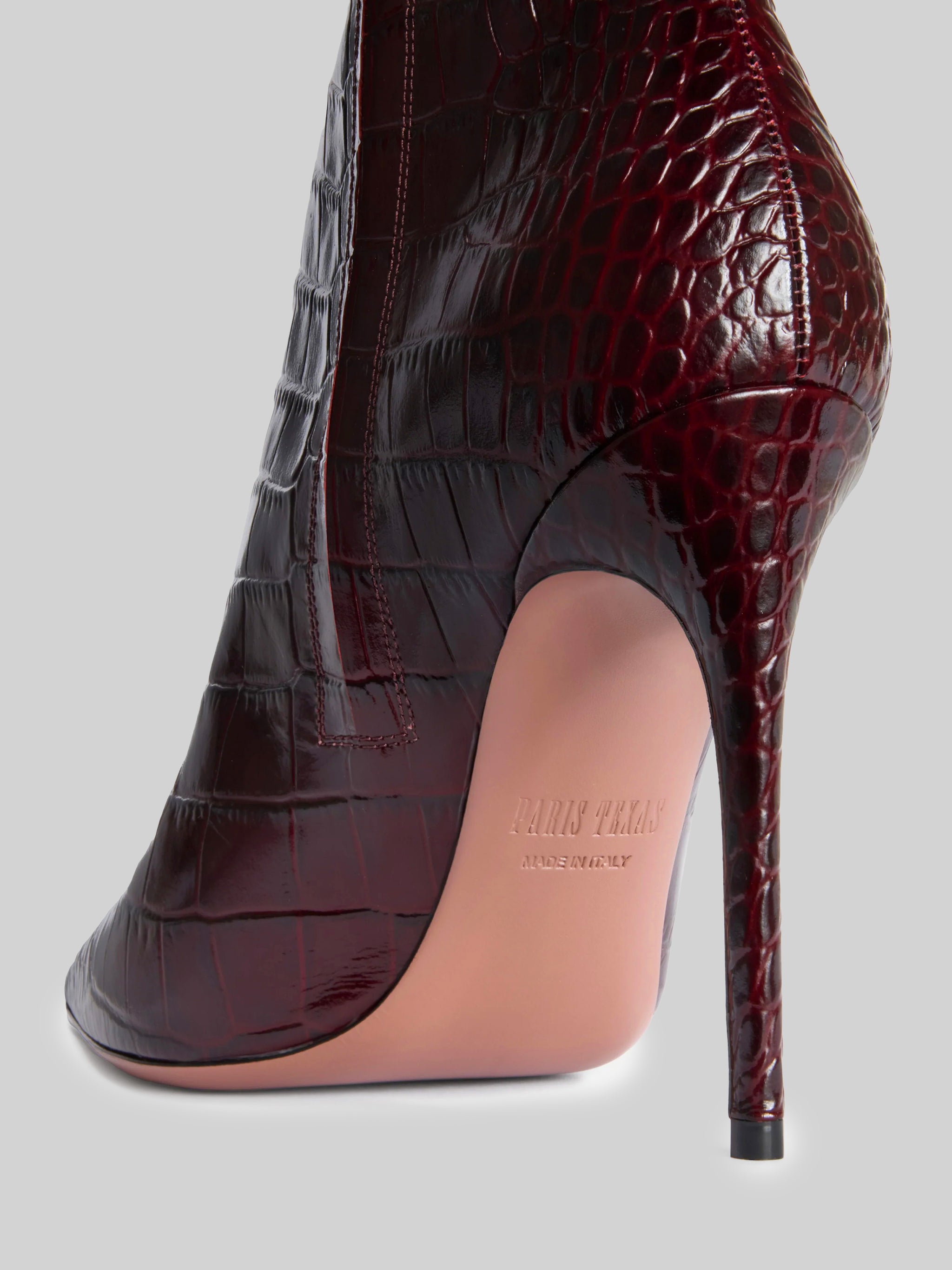 vera 105 rouge noir ankle boots