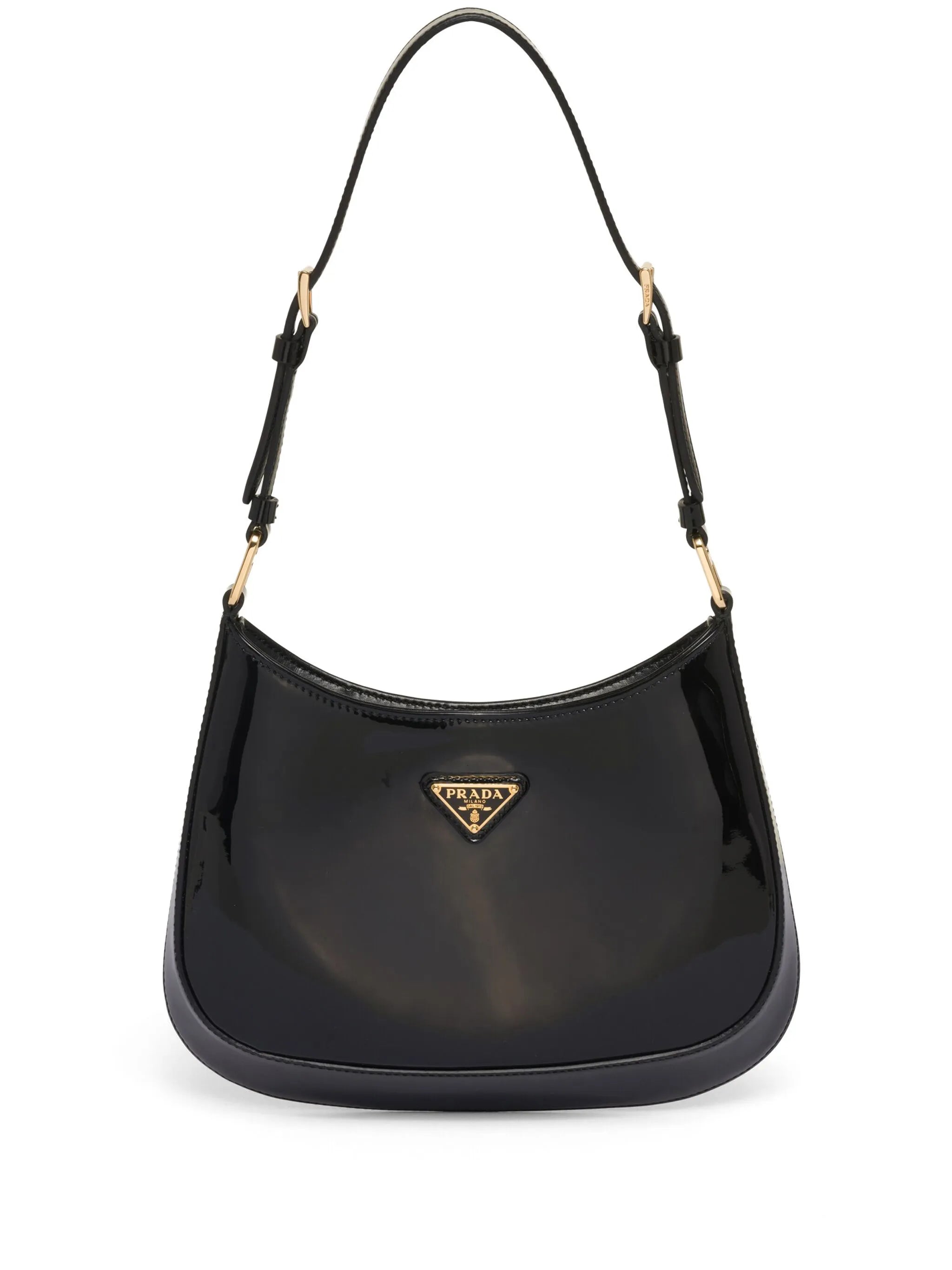 Cleo Patent Leather Shoulder Bag