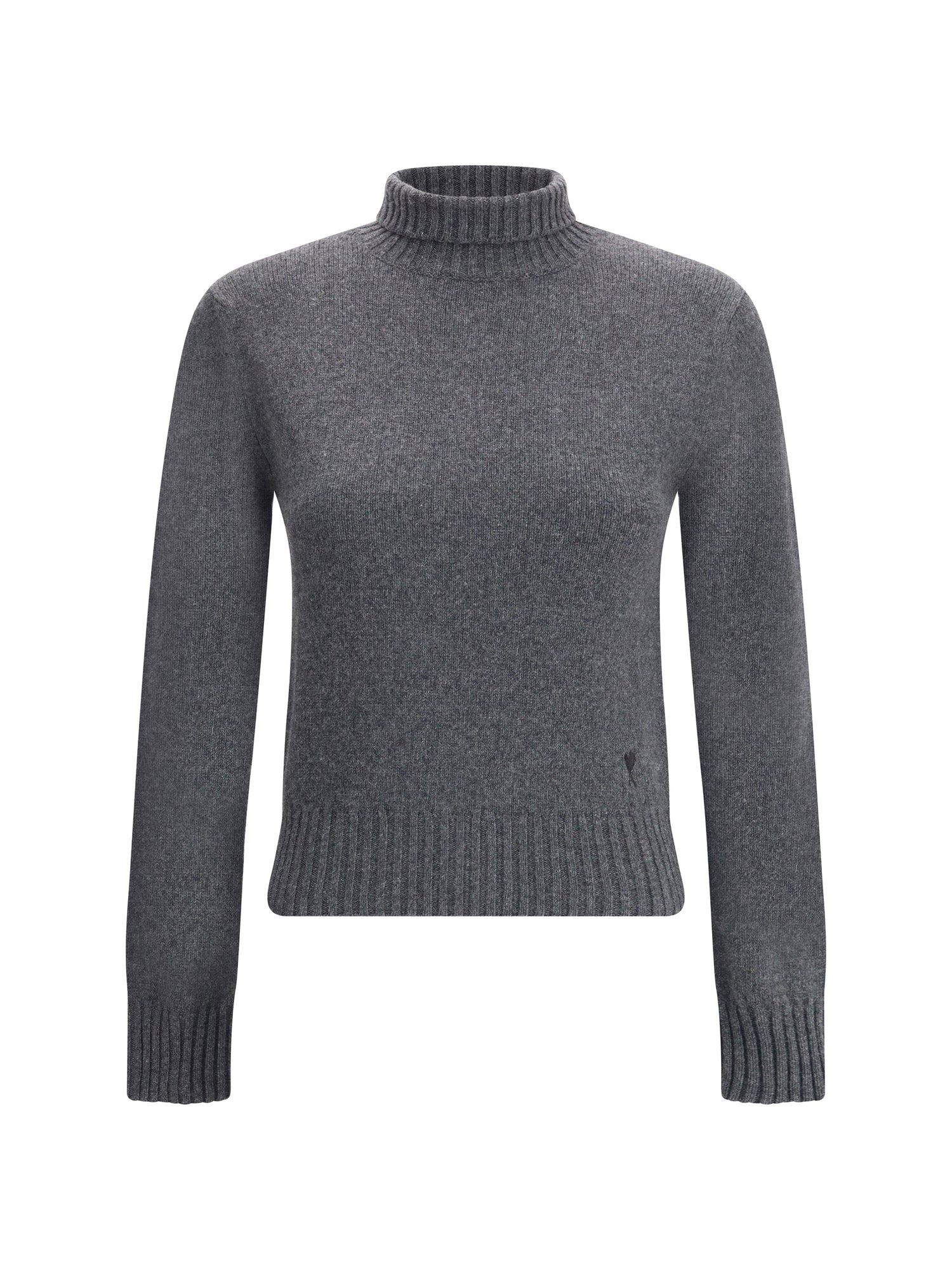 AMI PARIS L ami de coeur turtleneck sweater