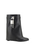 GIVENCHY 36 shark lock ankle boots 