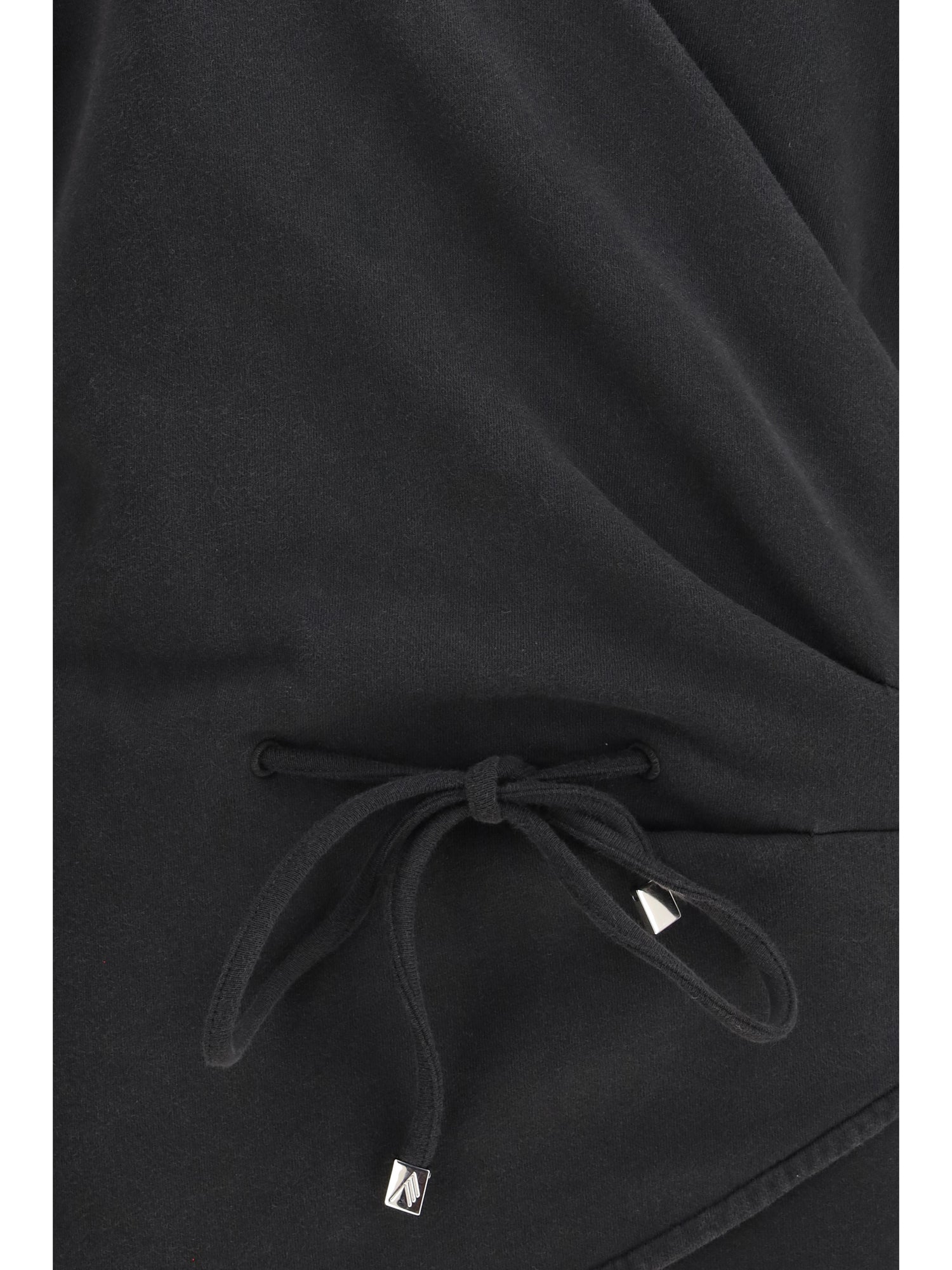 THE ATTICO 38 short dress with hood