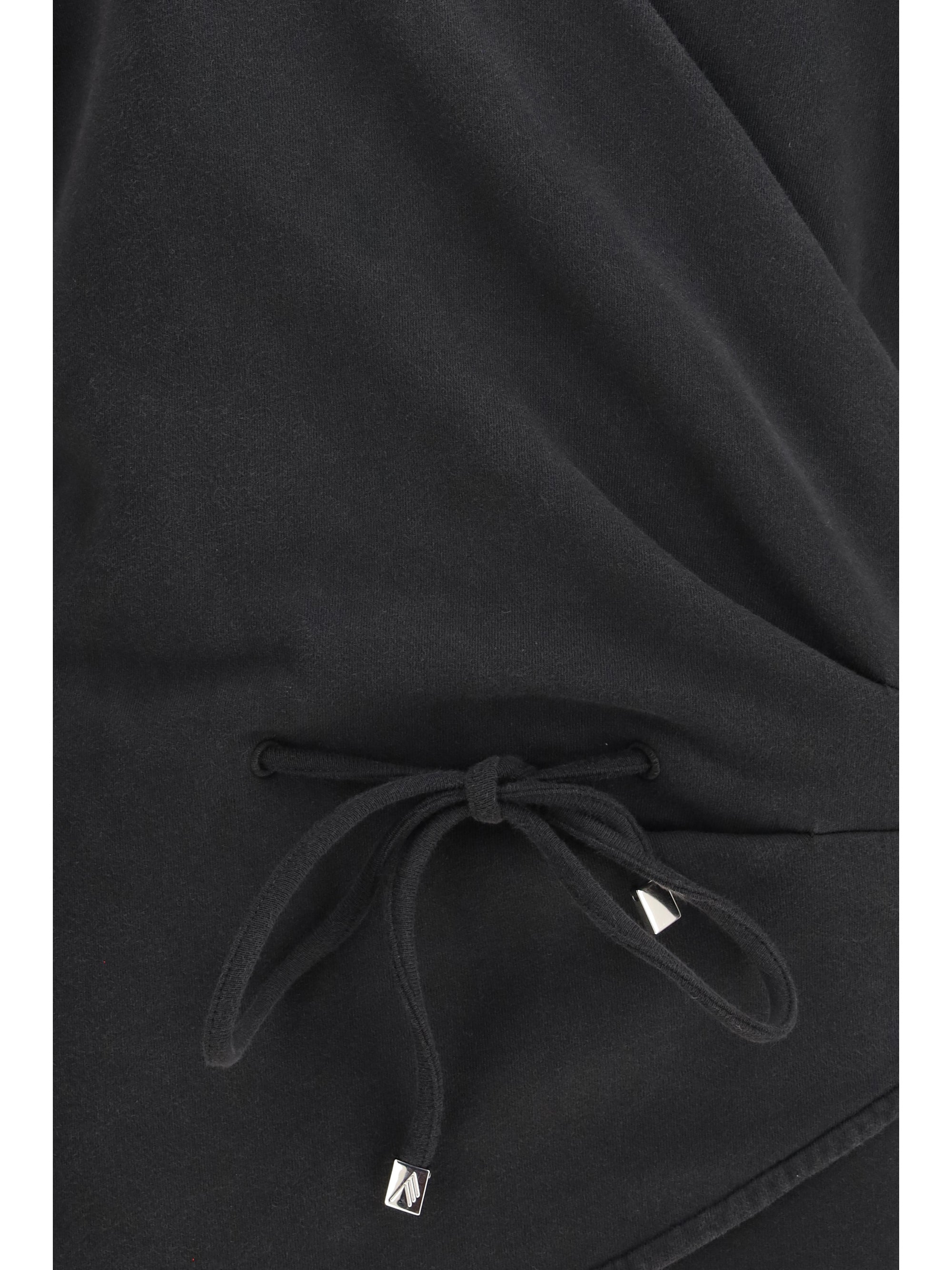 THE ATTICO 38 short dress with hood