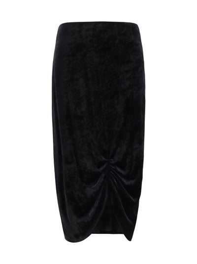 velvet skirt