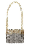 1969 nano plexiglas degrade shoulder bag in metal