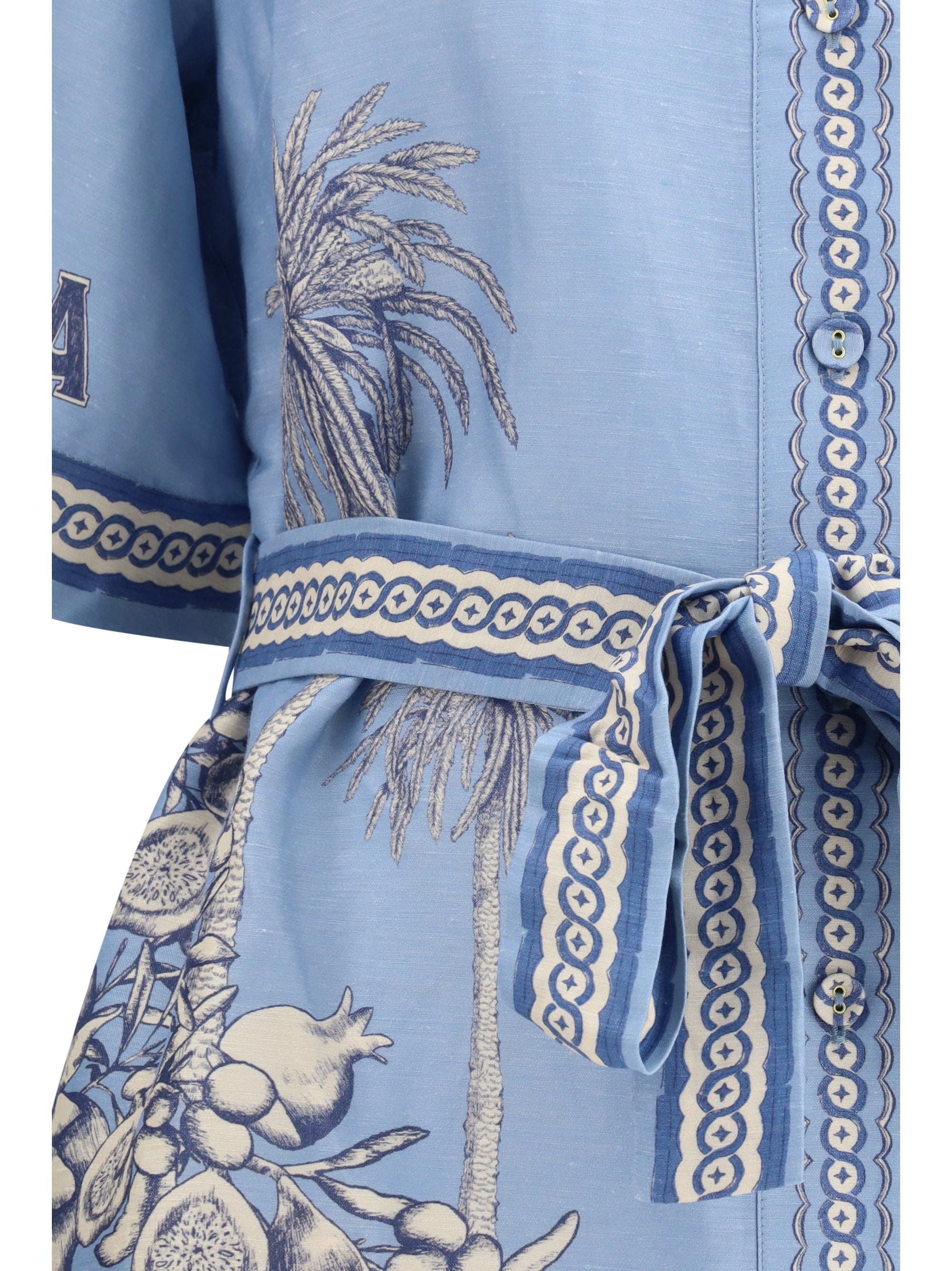 ALEMAIS 6 villa romantica mini dress