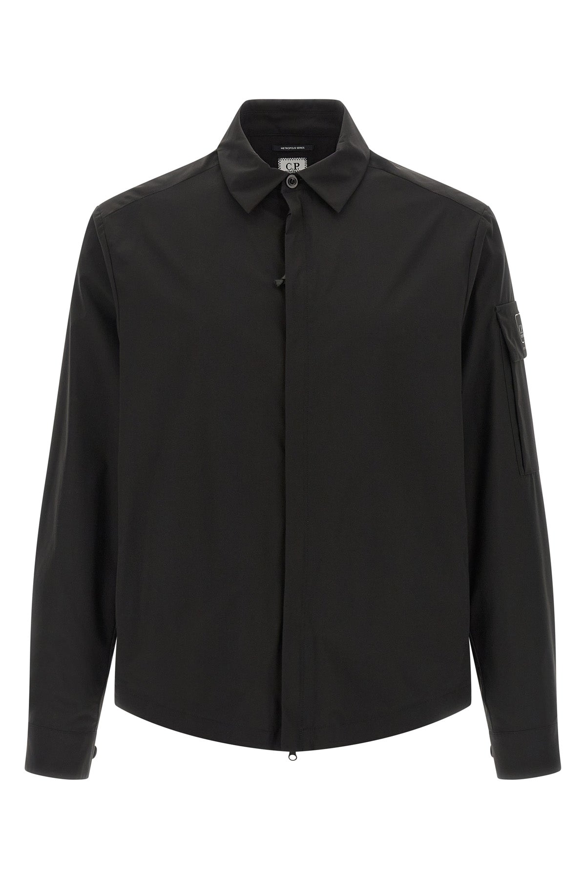 the metropolis series overshirt in water-repellent metro-tek fabric