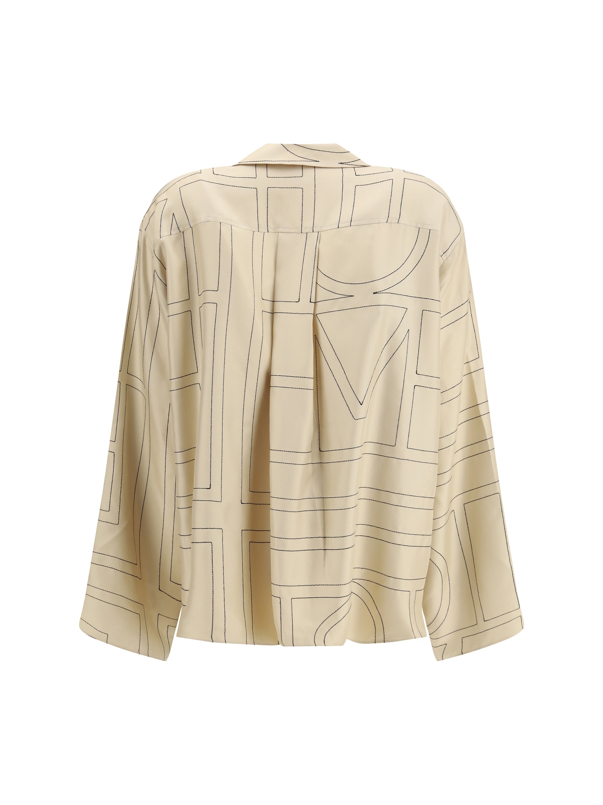 TOTEME 36 silk-twill top