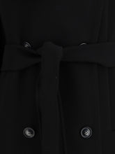 MAX MARA SPORTMAX 38 short wool trench coat 