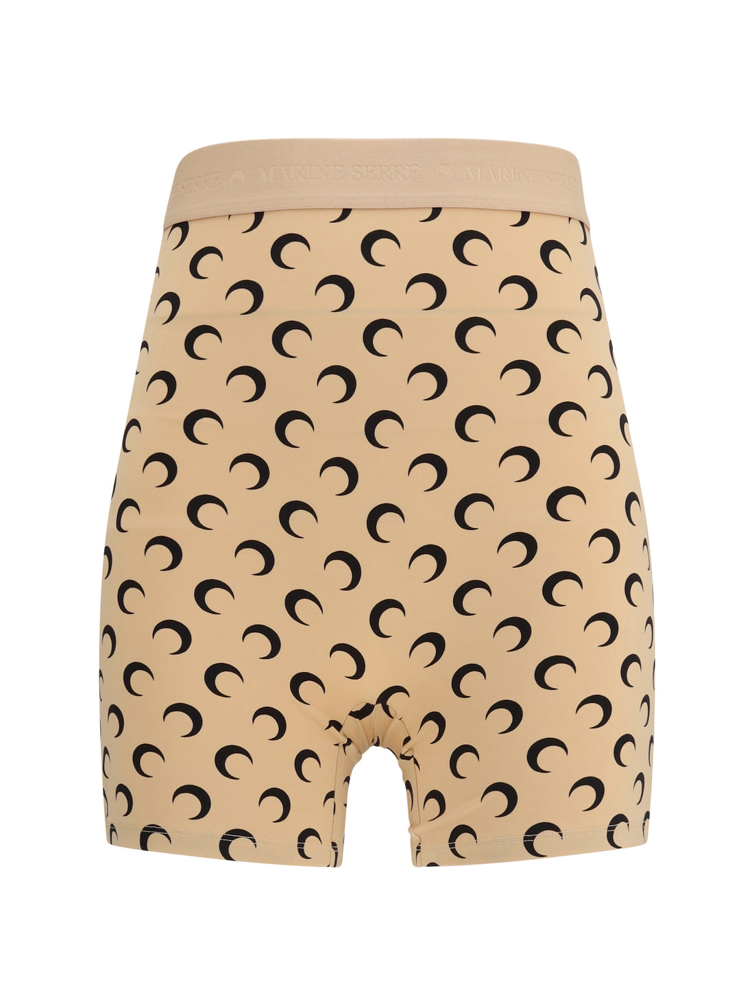 MARINE SERRE M technical stretch fabric shorts