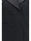 double-breasted tuxedo jacket