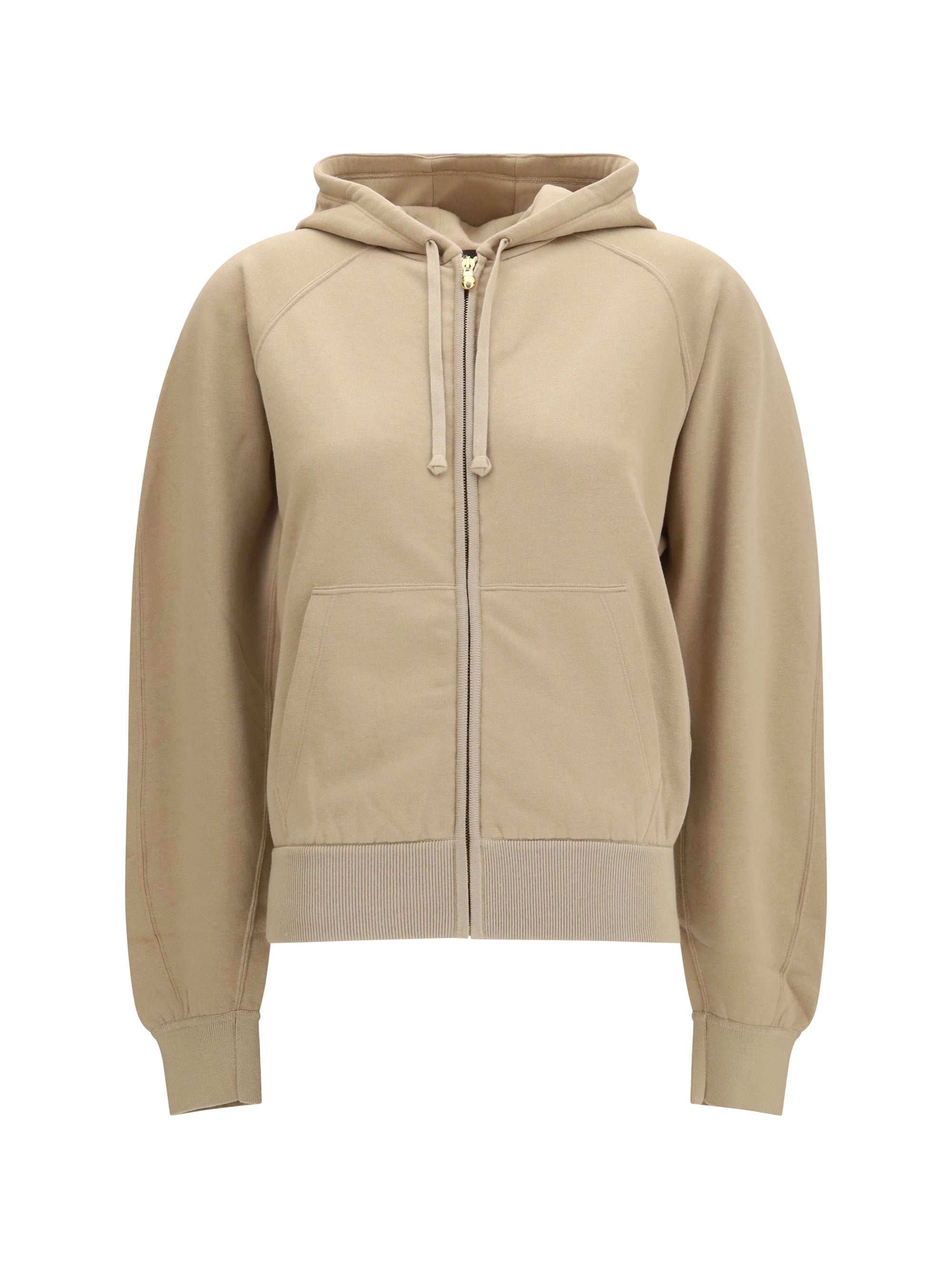 neem hooded sweatshirt in sea island cotton and cashmere