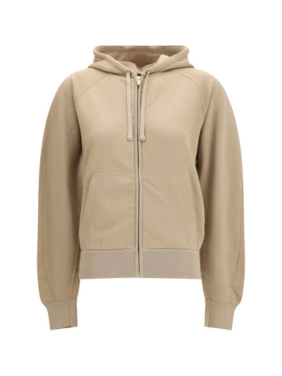 neem hooded sweatshirt in sea island cotton and cashmere