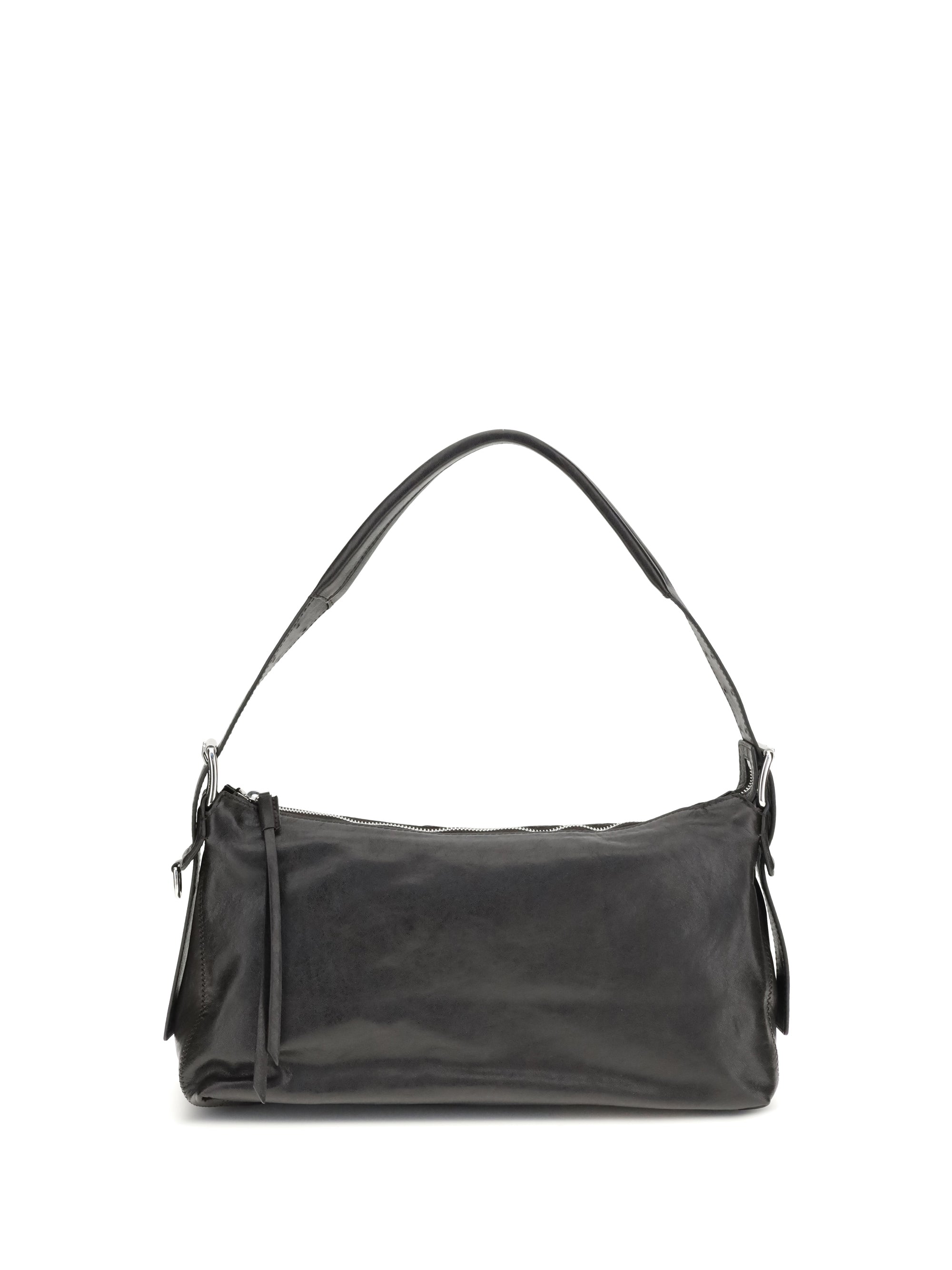 baguette belted shoulder bag