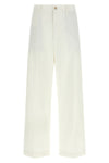 stretch cotton twill pants