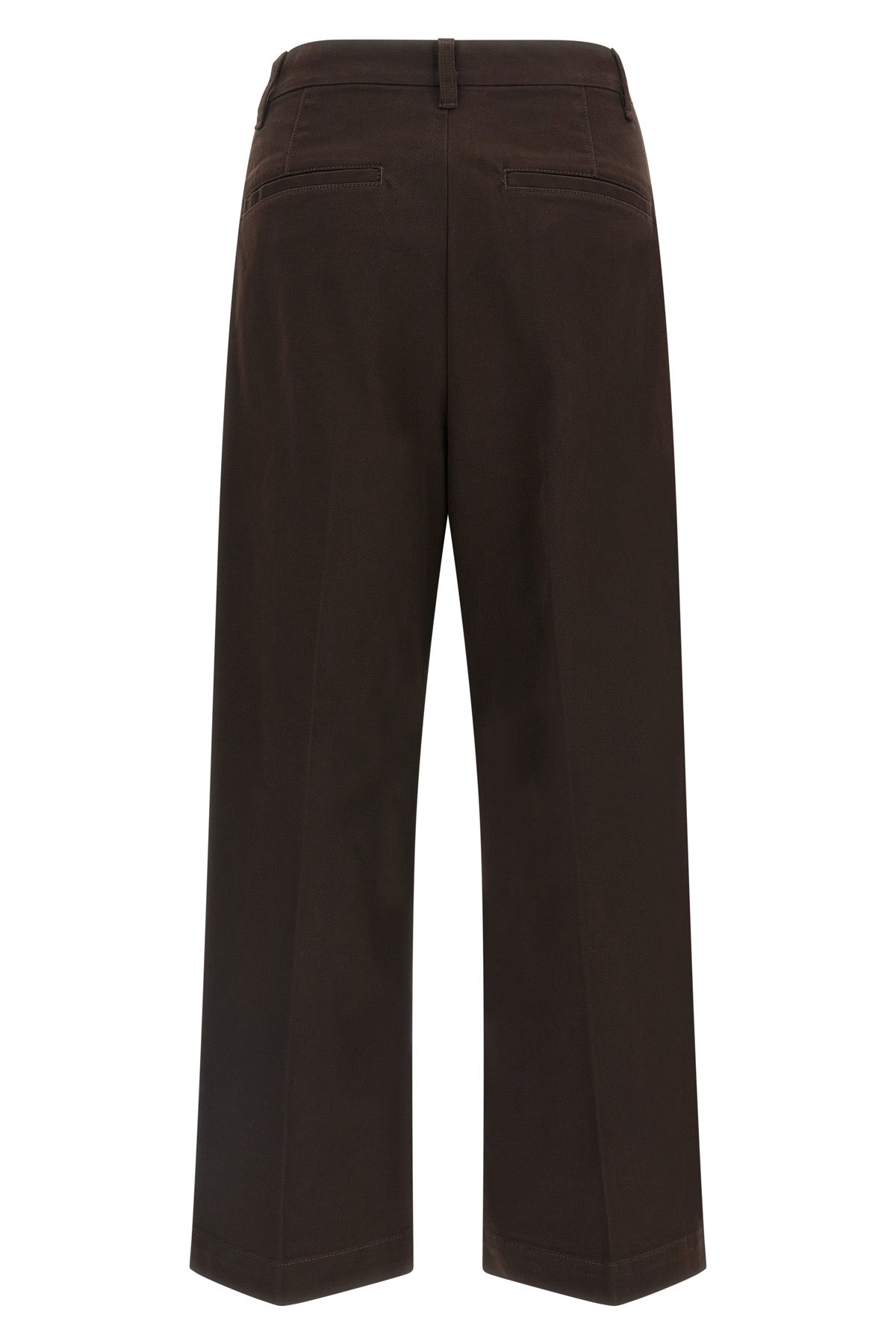 stretch cotton twill pants