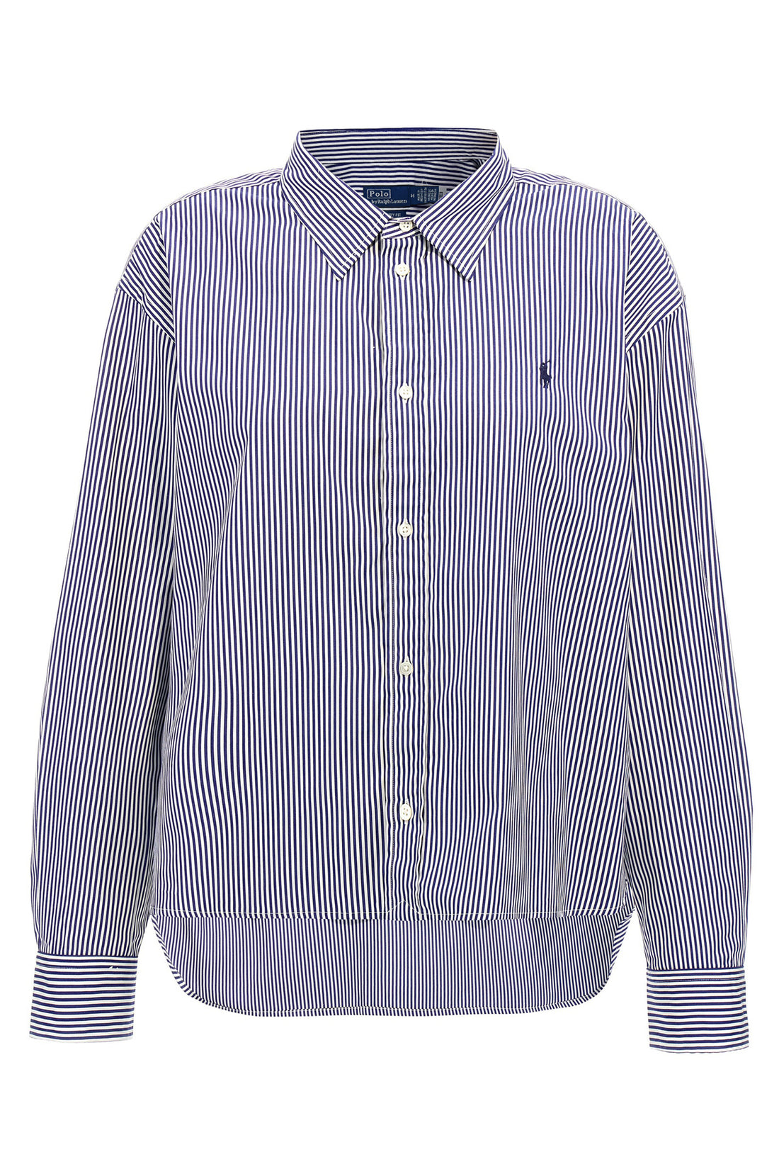POLO RALPH LAUREN L striped cotton poplin shirt