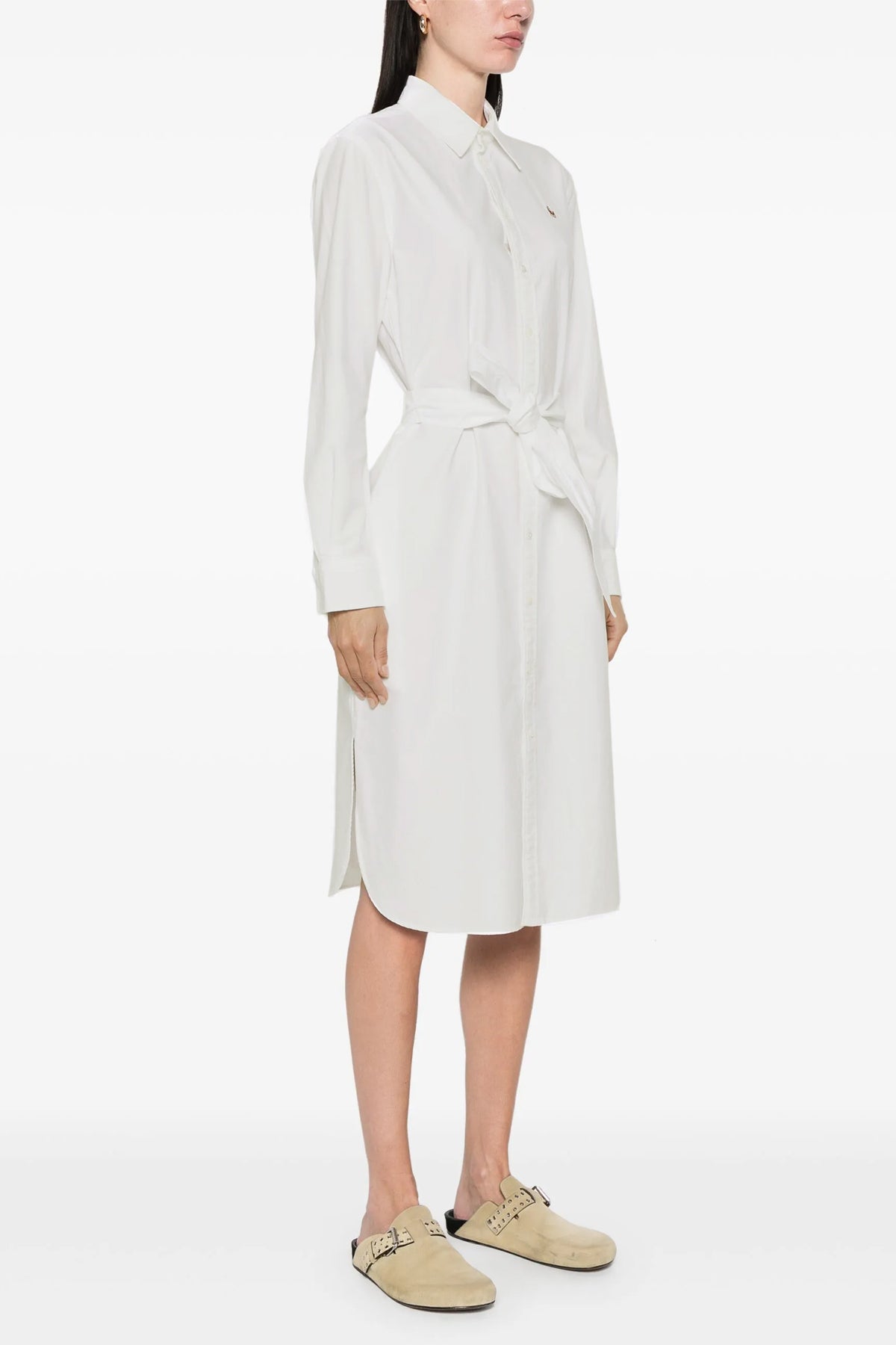 oxford cotton shirt dress