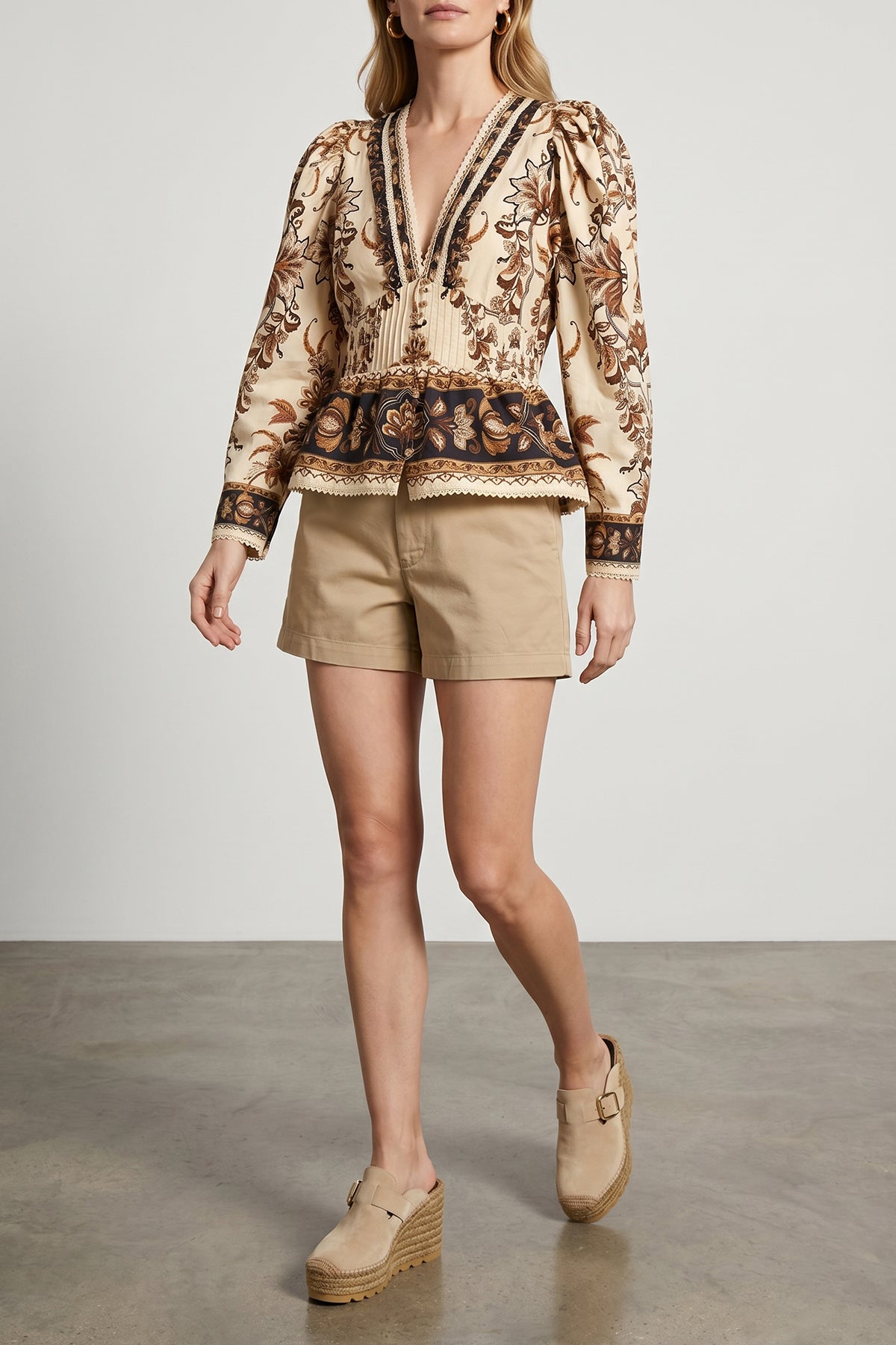 cotton chinos shorts