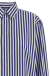 striped cotton poplin shirt