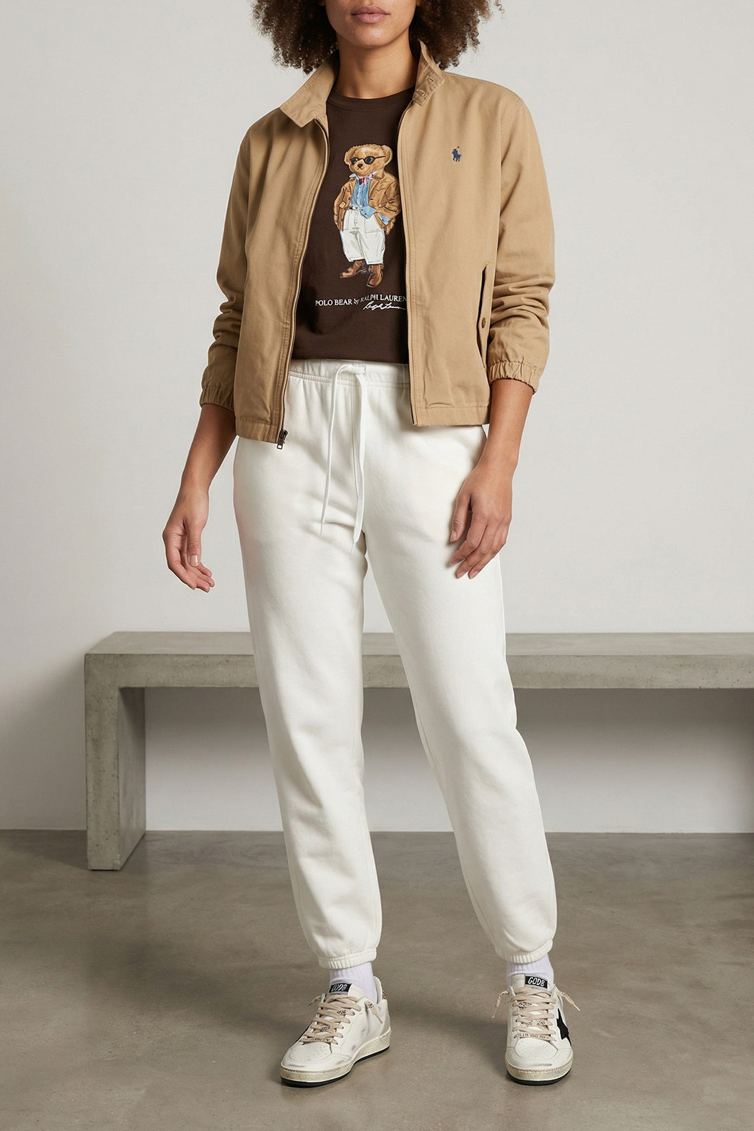 POLO RALPH LAUREN L joggers in brushed cotton terrycloth