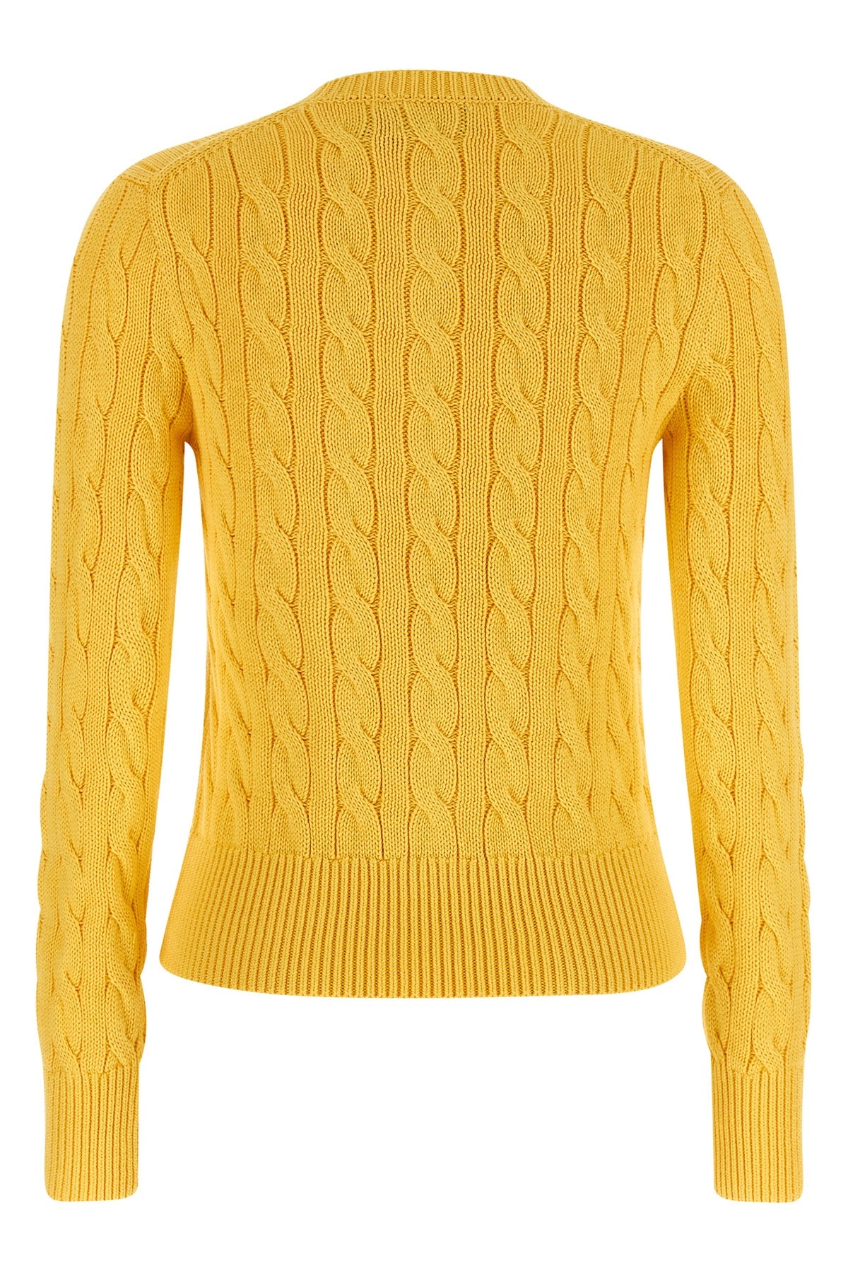 cardigan in pure cotton braided