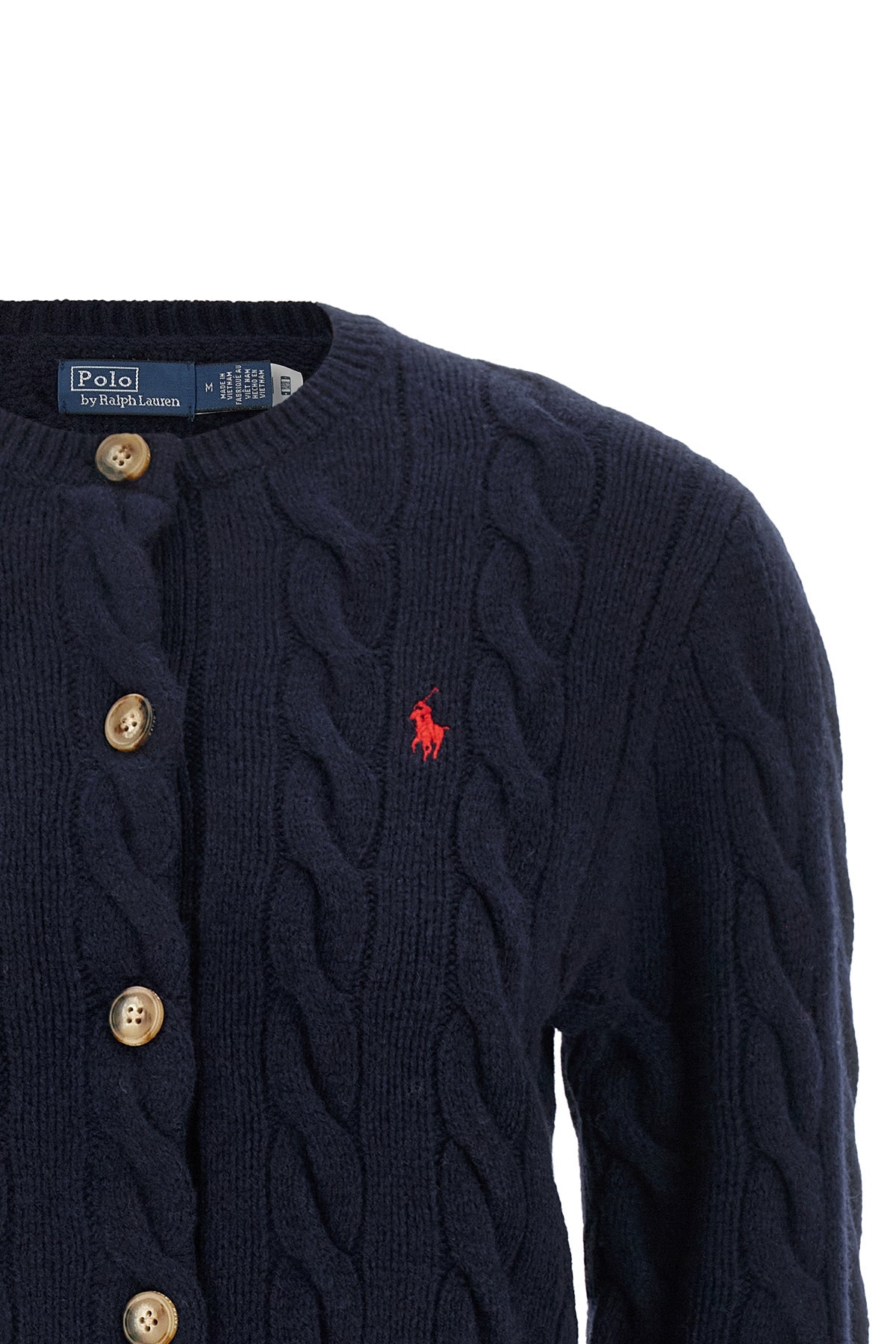 the polo ralph lauren cardigan defines the codes of classic knitwear through met