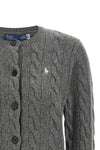 the polo ralph lauren cardigan in wool and cashmere blend embodies the essence o