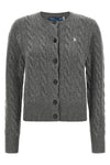 the polo ralph lauren cardigan in wool and cashmere blend embodies the essence o