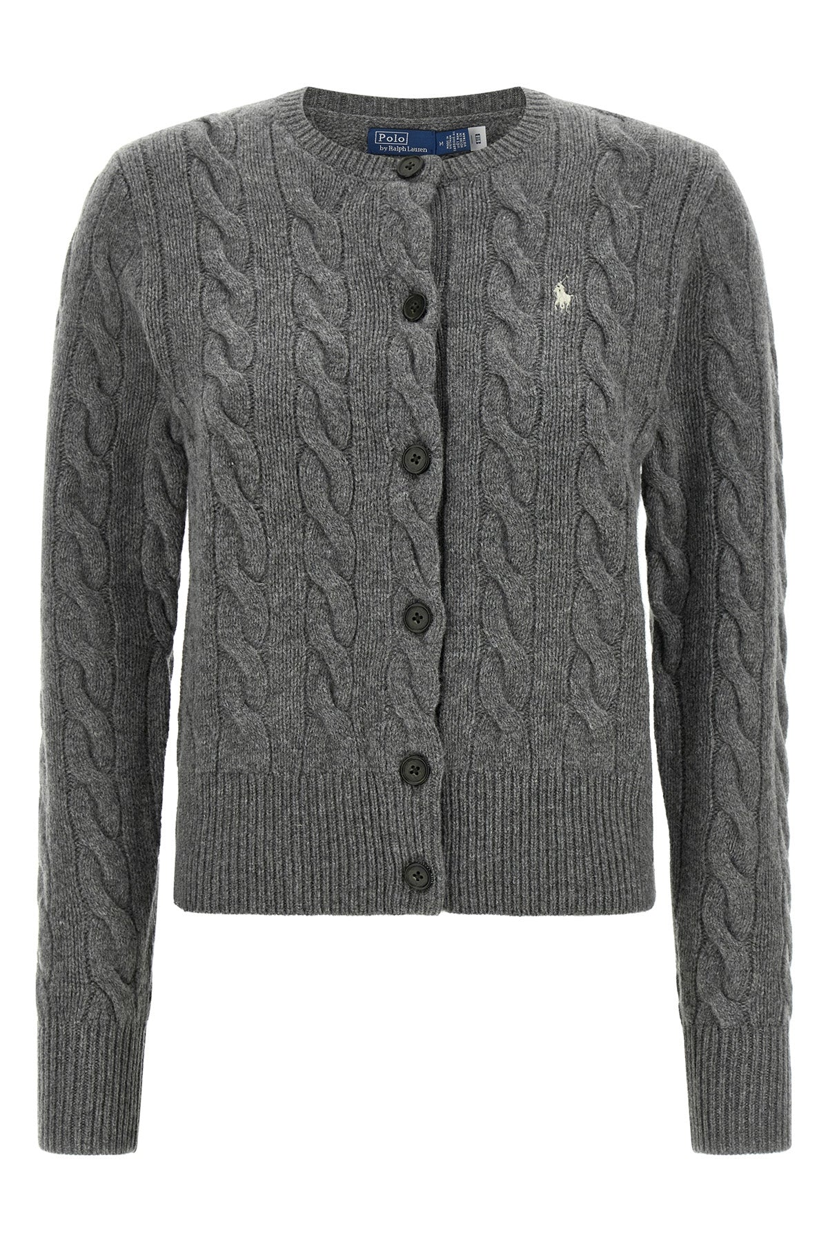the polo ralph lauren cardigan in wool and cashmere blend embodies the essence o